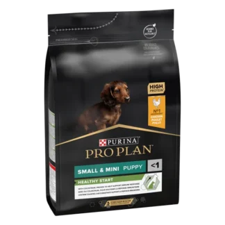 PRO PLAN® HEALTHY START Junior, bogat in pui, talie mica si foarte mica, hrana uscata pentru puii de caine, 3kg